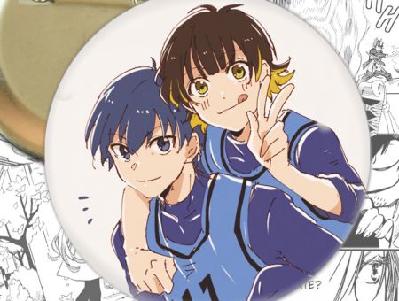 Значок Ісагі та Бачіра Синя в'язниця Blue Lock 003051