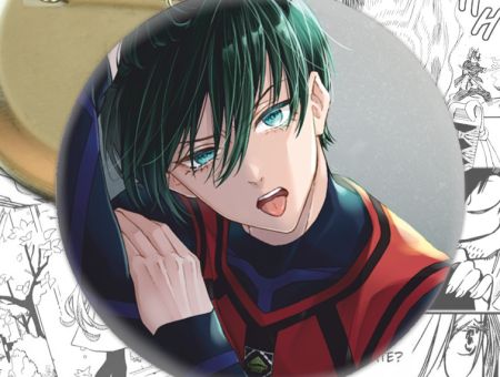 Значок Ітоші Рін Синя в'язниця Blue Lock 003060