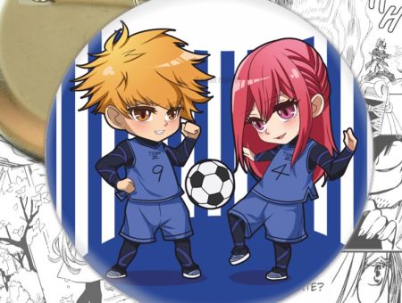 Значок Хьома Тігірі та Ренсуке Кунігамі Синя в'язниця Blue Lock 003072