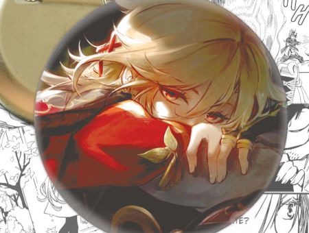 Значок Кавех Genshin Impact 003077 Круглий