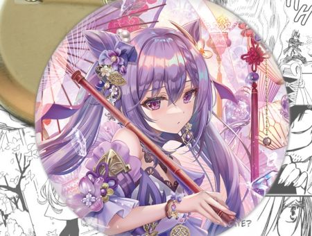 Значок Ке Цин Genshin Impact 003108 Круглий