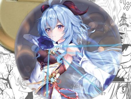 Значок Гань Юй Genshin Impact 003109 Круглий