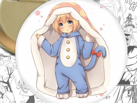 Значок Армін Атака Титанів Attack on Titan 003160 Круглий