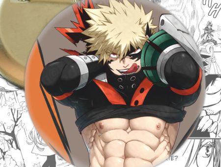 Значок Моя геройська академія Кацуки Бакуго Boku no Hero Academia 003311