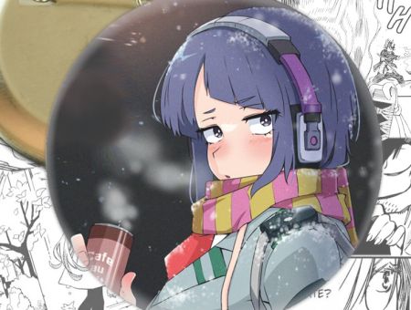 значок Boku no Hero Academia 003318 Круглий