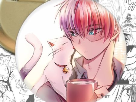 Значок Boku no Hero Academia 003321 Круглий