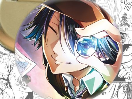 Значок Ранпо Bungo Stray Dogs 003372 Круглий