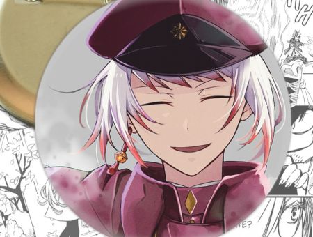 Значок Bungo Stray Dogs 003377 Круглий