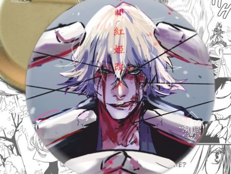 Значок Урахара Bleach Бліч 003390 Круглий