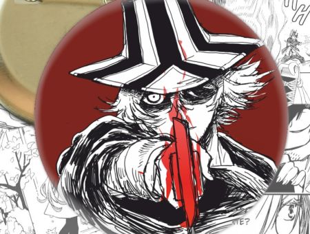 Значок Урахара Bleach Бліч 003395 Круглий