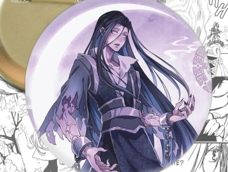 Значок Mo Dao Zu Shi Магістр диявольського культу 003398 Круглий