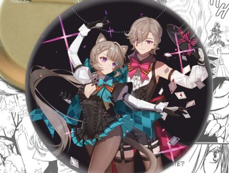 Значок Лінетт та Ліні Геншин Імпакт Genshin Impact 003408