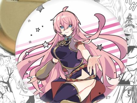 Значок Project Sekai Меґуріне Лука 003452 Круглий