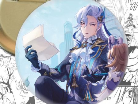 Значок Невіллет Геншин Імпакт Genshin Impact 003512