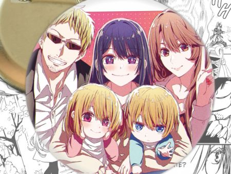 Значок Ай Хошино з близнюками, Зіркове дитя Oshi no Ko 003557