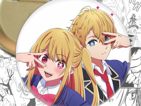 Значок Аквамарин і Рубі , Зіркове дитя Oshi no Ko 003562