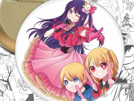 Значок Ай Хошино з близнюками, Зіркове дитя Oshi no Ko 003563