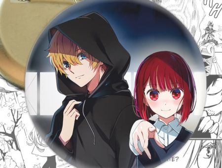 Значок Аквамарин и Кана , Звёздное дитя Oshi no Ko 003578