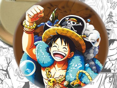 Круглий Значок One Piece 003628 