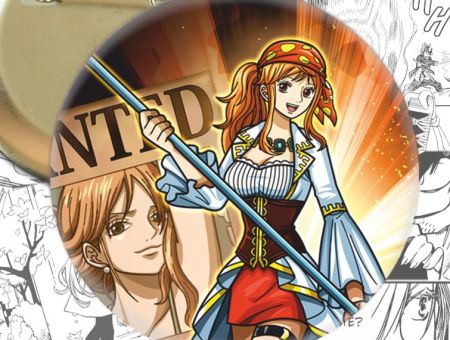 Круглий Значок One Piece 003630