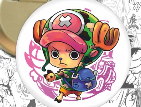 Круглий Значок One Piece 003633