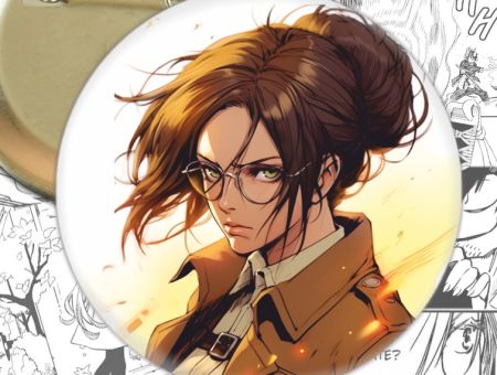 Значок Ханджі Зої Атака Титанів Attack on Titan 003637