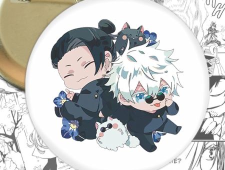 Круглый значок Магическая Битва Jujutsu Kaisen 003643