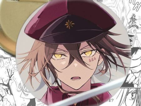 Значок Тетте Bungo Stray Dogs 003658 Круглий