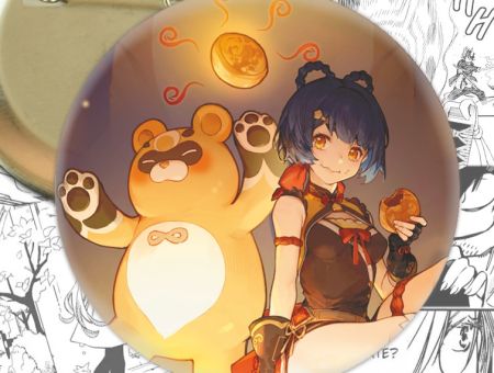 Значок Genshin Impact Сян Лін 003691 