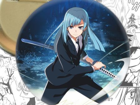 Круглый значок Магическая Битва Jujutsu Kaisen 003706