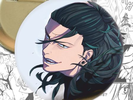 Круглый значок Магическая Битва Jujutsu Kaisen 003715