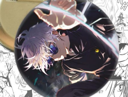 Круглый значок Магическая Битва Jujutsu Kaisen 003722