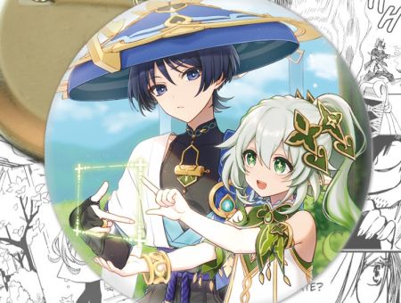 Значок Геншин Імпакт Скарамучча ть Нахіда Genshin Impact 003753