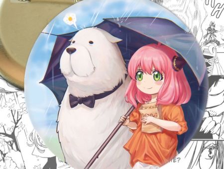 Значок Сім'я шпигуна Spy x Family Аня 003759