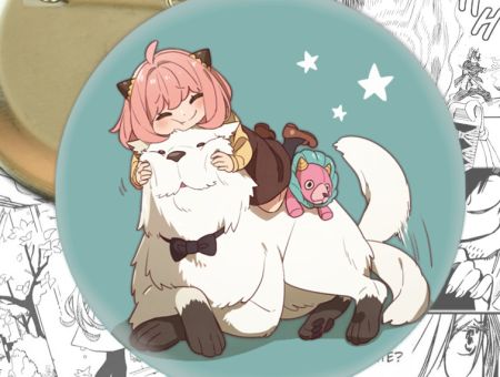 Значок Сім'я шпигуна Spy x Family Аня 003765