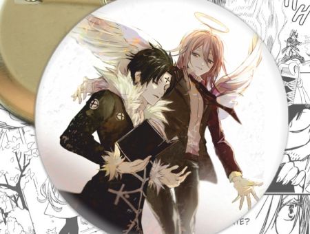 Круглый значок Hunter x Hunter  Охотник х Охотник 003773 