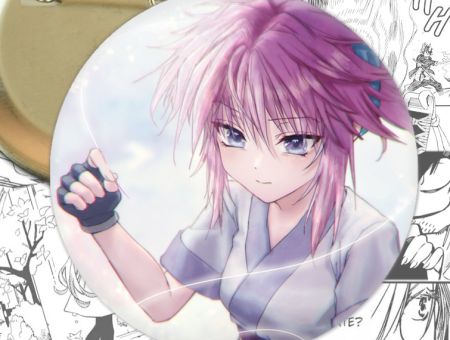 Круглый значок Hunter x Hunter  Охотник х Охотник 003775