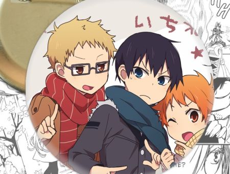 Значок Волейбол!! Haikuyy!! 003782