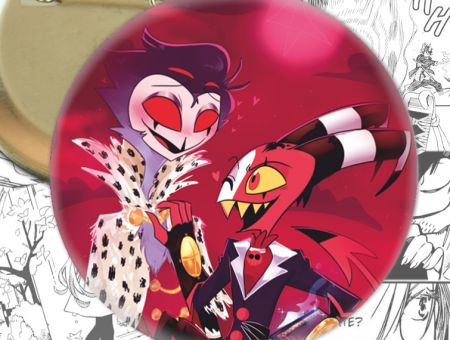 Значок Пекельний Босс Helluva Boss 003819