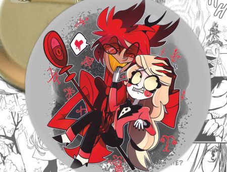 Значок Отель Хазбин Hazbin Hotel 003842