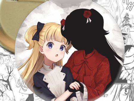 Круглий значок Маєток тіней Еміліко Shadow House 003844