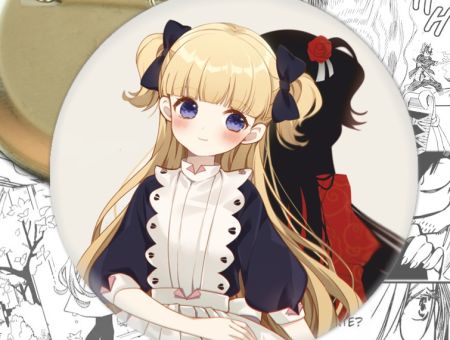 Круглий значок Маєток тіней Еміліко Shadow House 003846