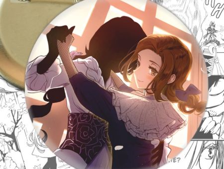 Круглий значок Маєток тіней Розмарі та Меріроуз Shadow House 003847