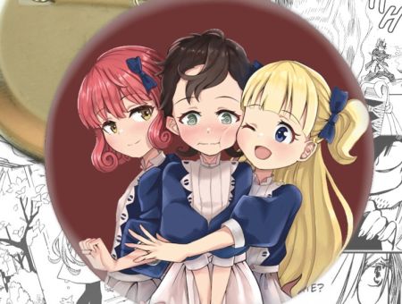 Круглий значок Маєток тіней Shadow House 003848