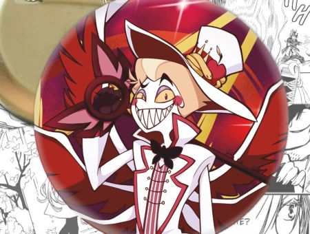 Значок Отель Хазбин Люцифер Hazbin Hotel 003850