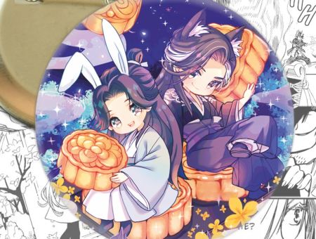 Круглий значок Thousand Autumns Тисяча осеней 003960