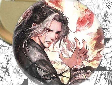 Круглий значок Thousand Autumns Тисяча осеней 003961