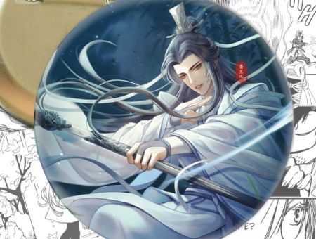 Круглий значок Thousand Autumns Тисяча осеней 003962