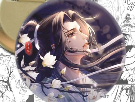 Круглий значок Thousand Autumns Тисяча осеней 003963