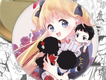 Круглий значок Маєток тіней Еміліко Shadow House 003973